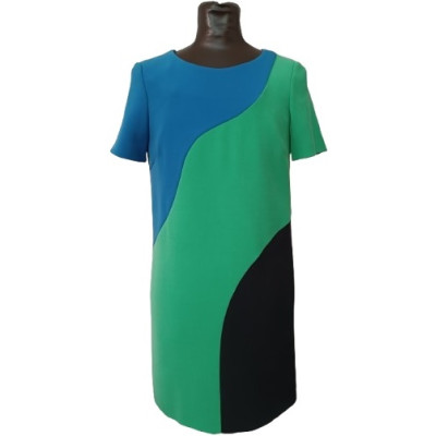 Pinko - Abito tubino midi in misto di viscosa multi colore - dsd115-Italianfashionglam