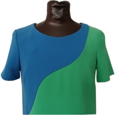 Pinko - Abito tubino midi in misto di viscosa multi colore - dsd115-Italianfashionglam