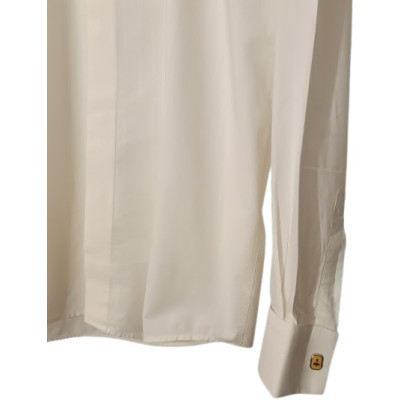 Pal Zileri - Camicia da uomo in puro cotone colore bianco-camu019-Italianfashionglam