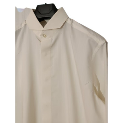 Pal Zileri - Camicia da uomo in puro cotone colore bianco-camu019-Italianfashionglam