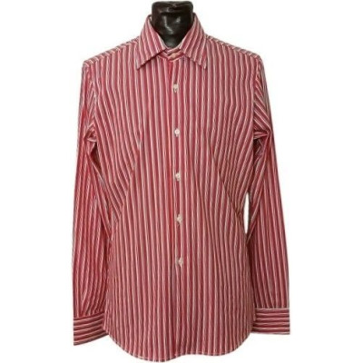 Theatre - Camicia da uomo in cotone a righe multi colore -camu027-Italianfashionglam