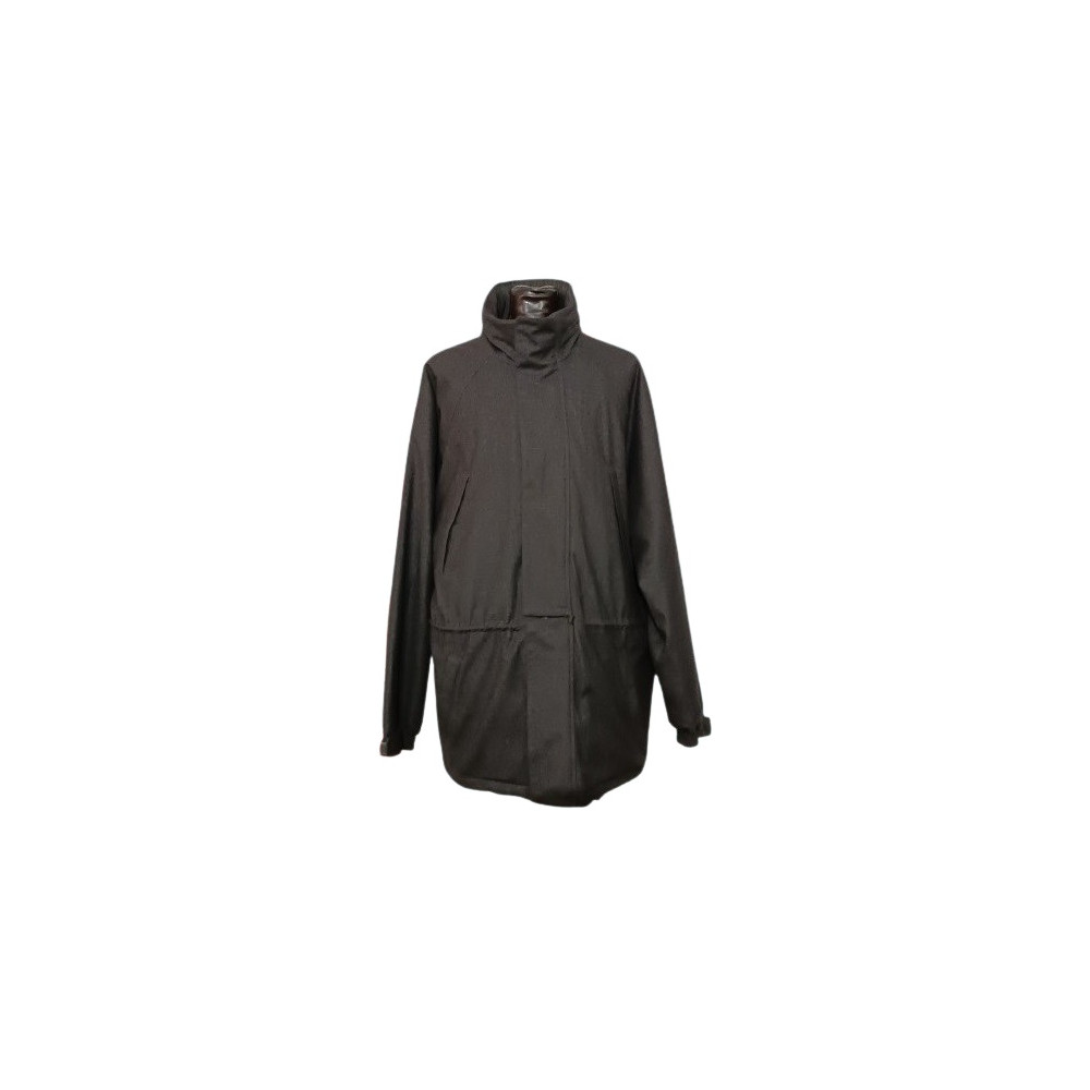 Loro Piana - Giacca da uomo in lana di color grigio scuro-acu026-Italianfashionglam Loro Piana - Giacca da uomo in lana di color grigio scuro-acu026-Italianfashionglam