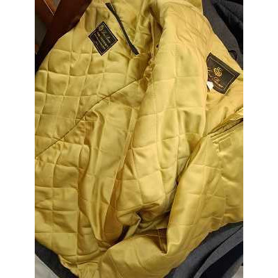 Loro Piana - Giacca da uomo in lana di color grigio scuro-acu026-Italianfashionglam