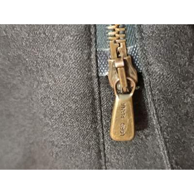 Loro Piana - Giacca da uomo in lana di color grigio scuro-acu026-Italianfashionglam