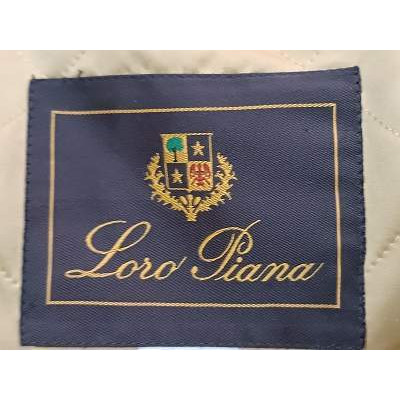 Loro Piana - Giacca da uomo in lana di color grigio scuro-acu026-Italianfashionglam