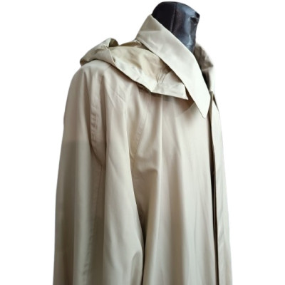 Allegri - Trench da uomo in tessuto poliestere color beige - Acu027-Italianfashionglam