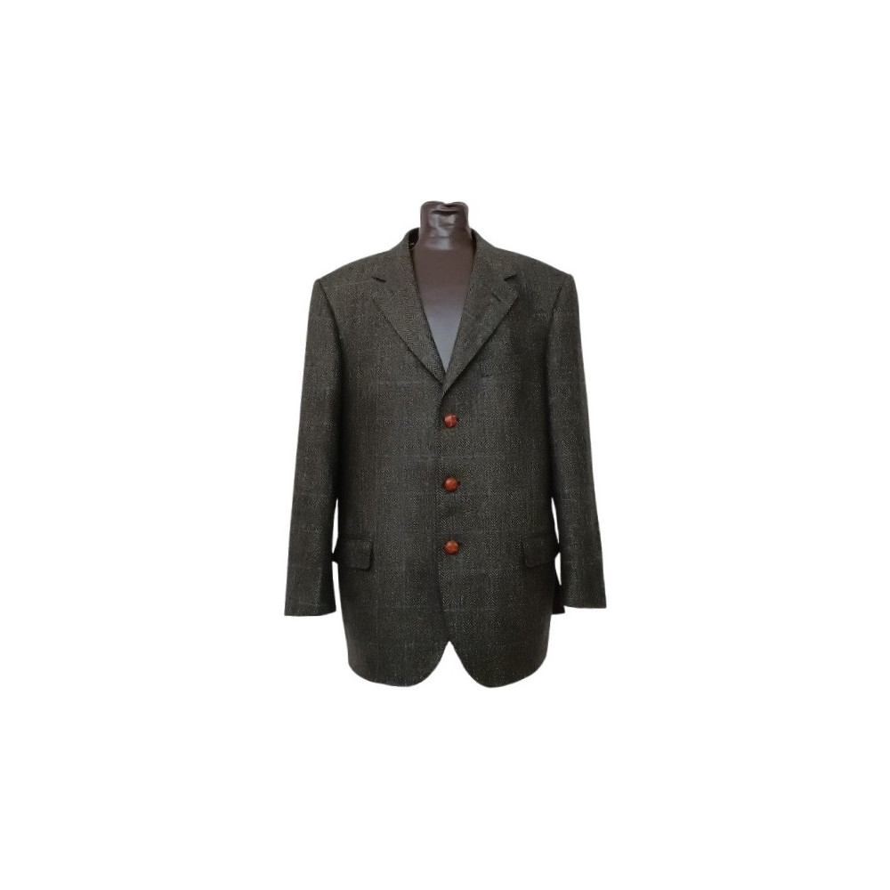 Aquascutum - Giacca da uomo in pura lana color grigio - acu028-Italianfashionglam Aquascutum - Giacca da uomo in pura lana color grigio - acu028-Italianfashionglam
