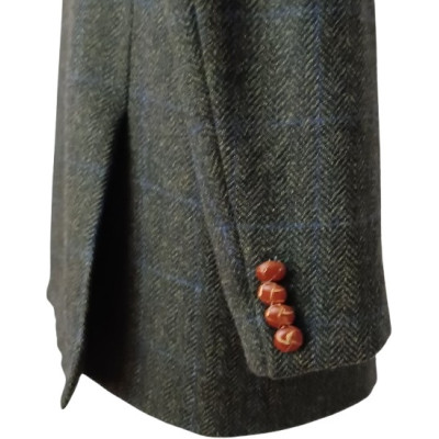 Aquascutum - Giacca da uomo in pura lana color grigio - acu028-Italianfashionglam