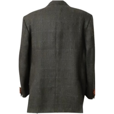 Aquascutum - Giacca da uomo in pura lana color grigio - acu028-Italianfashionglam