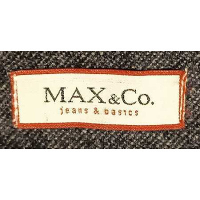 Max&Co. - Abito longuette da donna in lana di colore blu - dsd117-Italianfashionglam