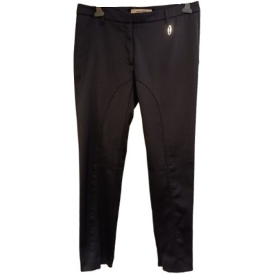 Angelo Marani - Pantalone da donna in lana colore nero - pnd163 - Italianfashionglam
