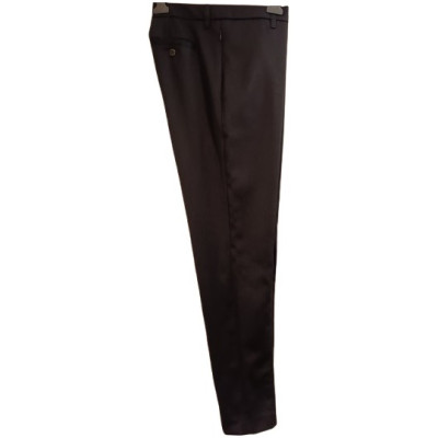 Angelo Marani - Pantalone da donna in lana colore nero - pnd163 - Italianfashionglam