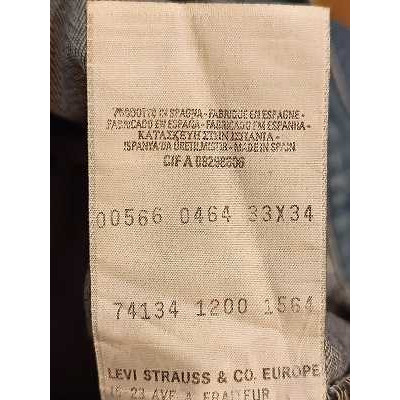 Levi Strauss & Co. Blue jeans vintage da donna in cotone - bjd003-Italianfashionglam