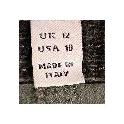 Burberry - Pantalone da donna in cotone check verdone -pnd171-Italianfashionglam