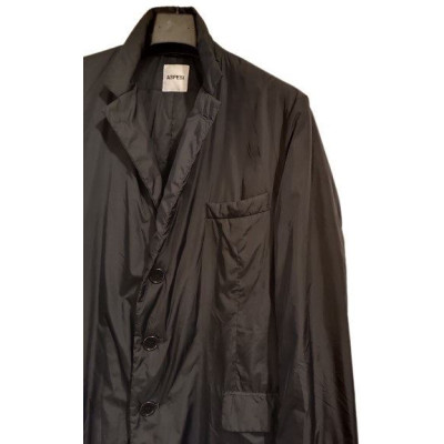 Aspesi - Soprabito Impermeabile da uomo color blu scuro-acu032-Italianfashionglam