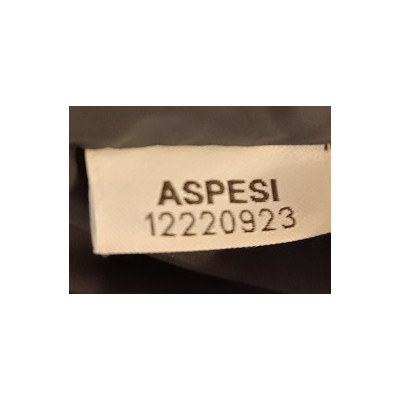 Aspesi - Soprabito Impermeabile da uomo color blu scuro-acu032-Italianfashionglam
