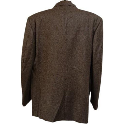 Pierre Cardin - Giacca da uomo a doppio petto in cashmere grigio - acu034 - Italianfashionglam