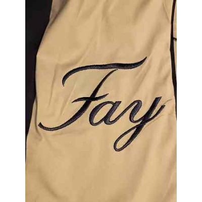Fay - Giacca da donna in cotone stretch colore blu scuro - gid060 - Italianfashionglam