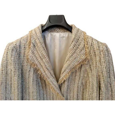 Moschino - Giacca chic da donna in cotone di color beige - gid066 - Italianfashionglam