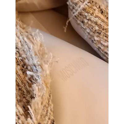 Moschino - Giacca chic da donna in cotone di color beige - gid066 - Italianfashionglam