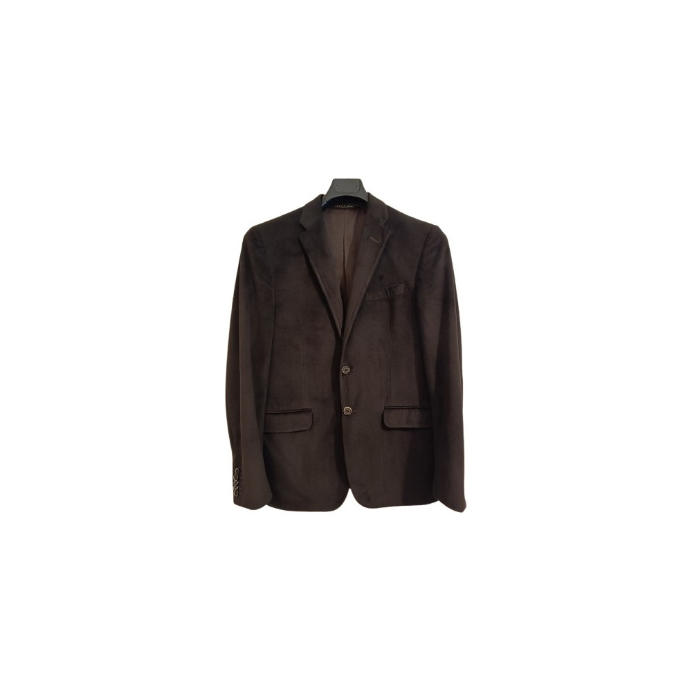 Corneliani - Giacca da uomo in fustagno colore marrone - giuo023 - Italianfashionglam