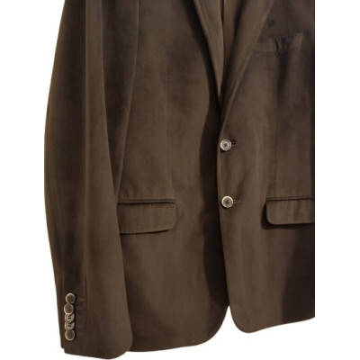 Corneliani - Giacca da uomo in fustagno colore marrone - giuo023 - Italianfashionglam