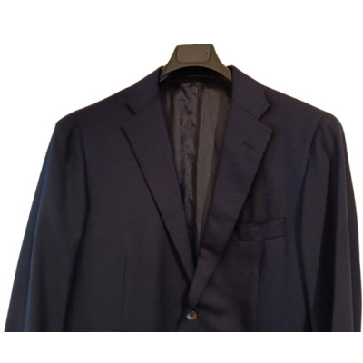 Aquascutum - Giacca da uomo in lana di colore blu scuro - Giuo031 - Italianfashionglam