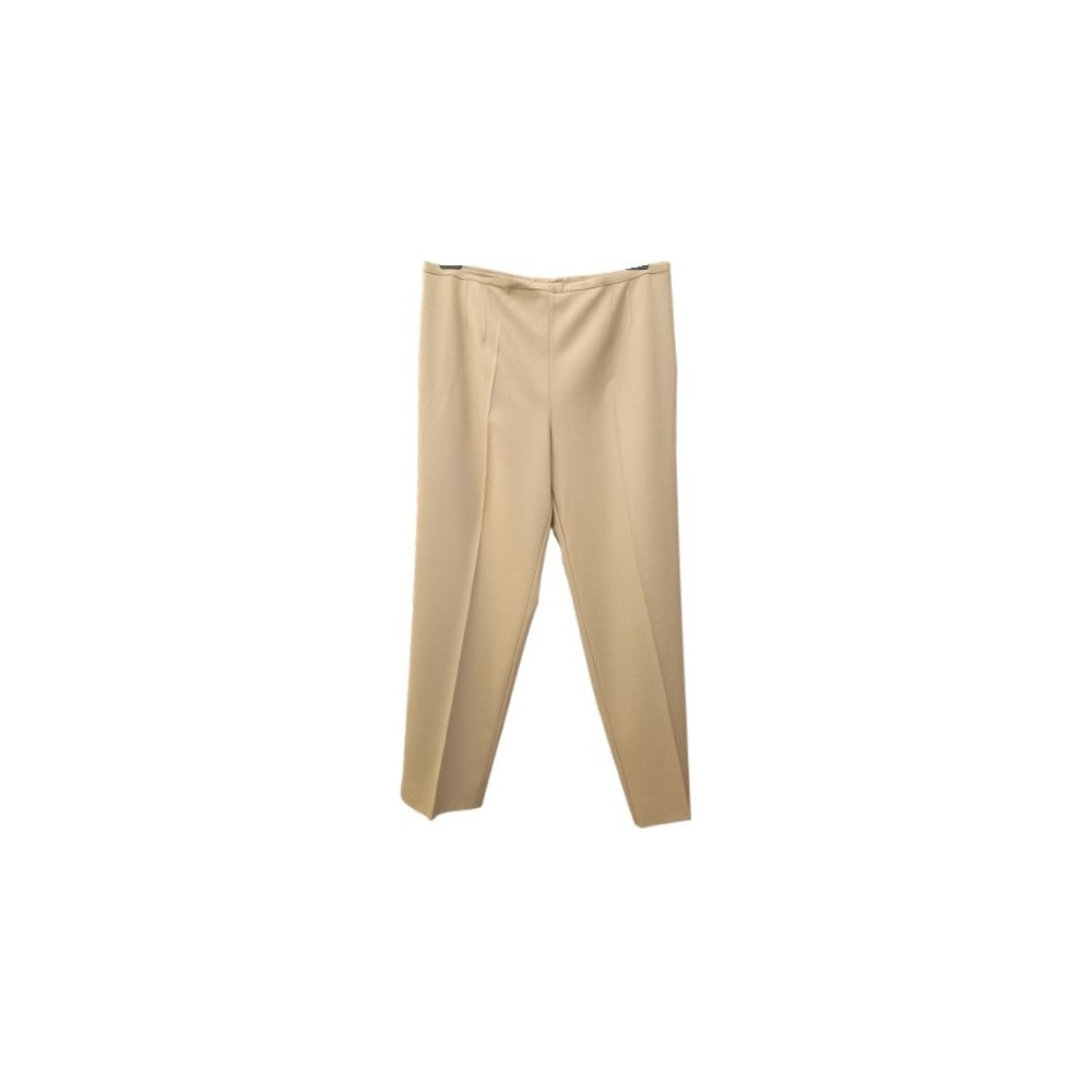 Marina Rinaldi - Pantalone da donna in lana color beige - pnd172 - Italianfashionglam Marina Rinaldi - Pantalone da donna in lana color beige - pnd172 - Italianfashionglam