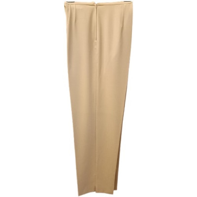 Marina Rinaldi - Pantalone da donna in lana color beige - pnd172 - Italianfashionglam
