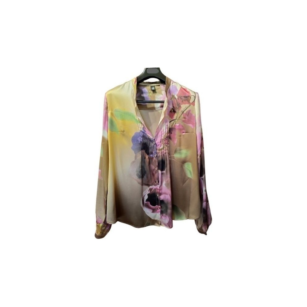 Roberto Cavalli - Camicia da donna in seta multi colore - Italianfashionglam Roberto Cavalli - Camicia da donna in seta multi colore - Italianfashionglam