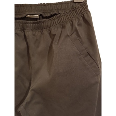 Marcelo Burlon - Pantalone da uomo in cotone nero - Italianfashionglam