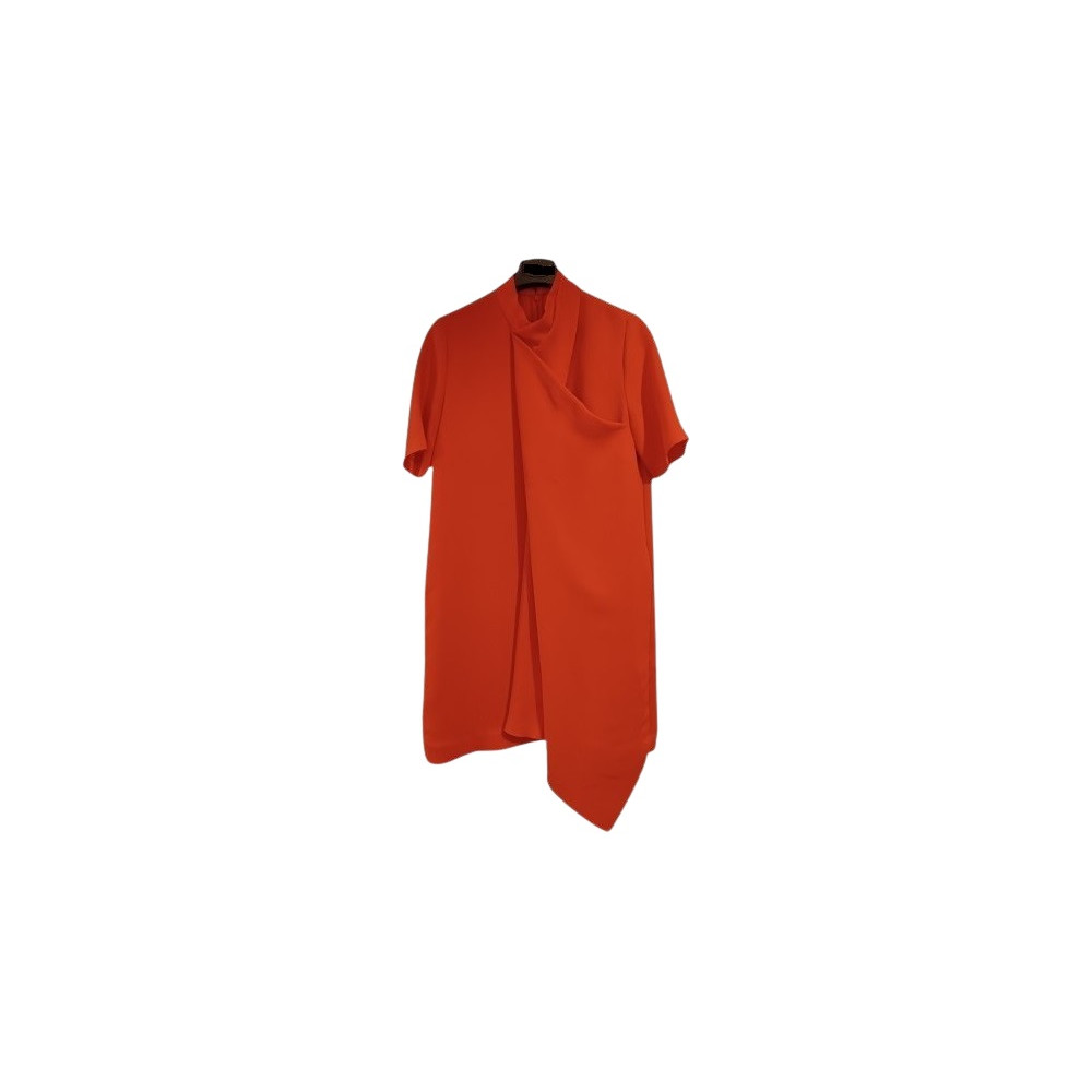 Cos - Abito da donna in tessuto di poliestere color arancio - dsd019 - Italianfashionglam Cos - Abito da donna in tessuto di poliestere color arancio - dsd019 - Italianfashionglam