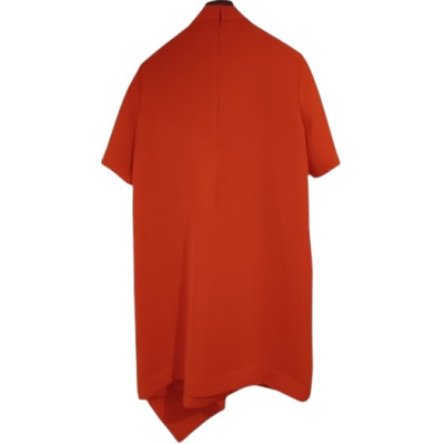 Cos - Abito da donna in tessuto di poliestere color arancio - dsd019 - Italianfashionglam
