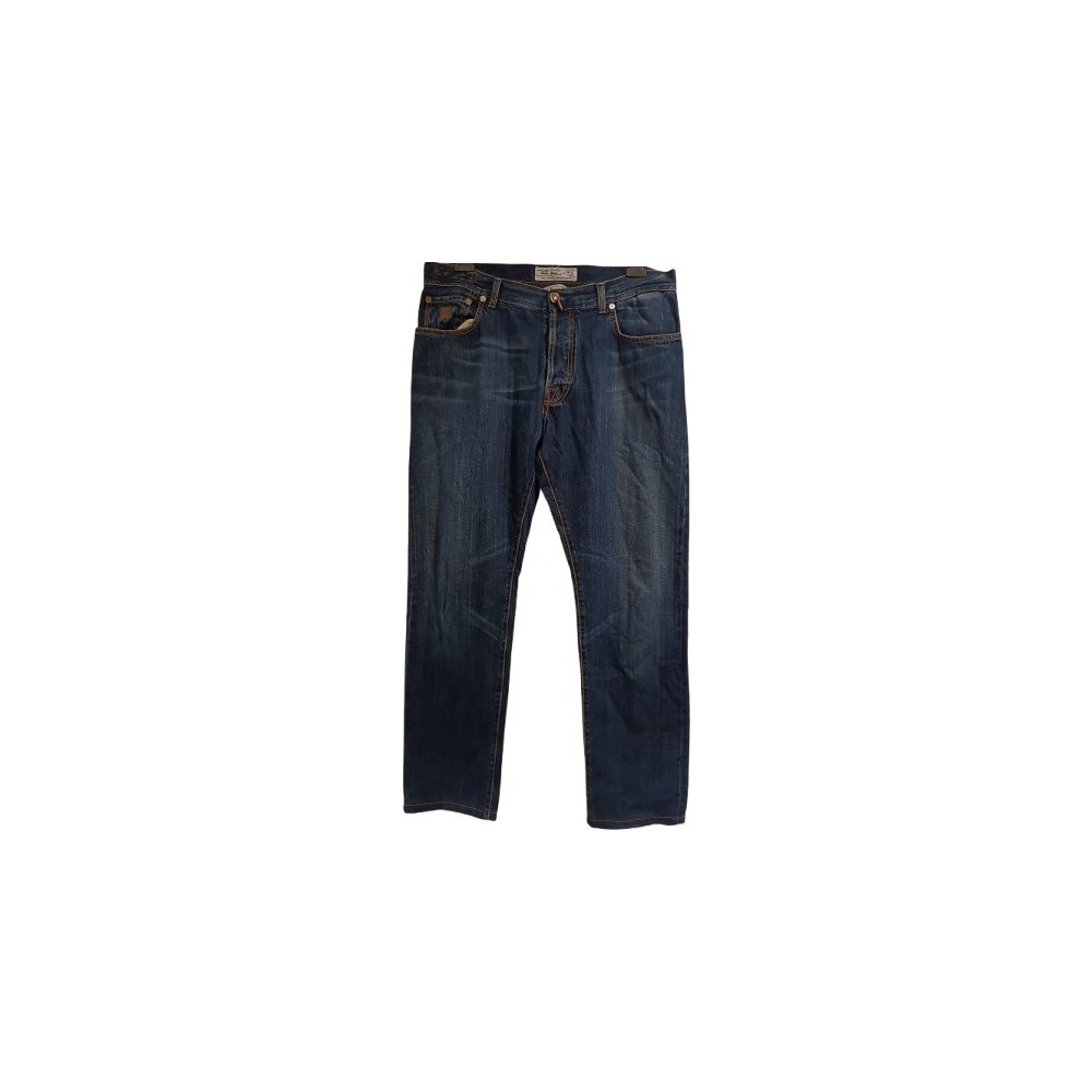 Jacob Cohën - Blue jeans da uomo in cotone gamba dritta - bju005 - Italianfashionglam Jacob Cohën - Blue jeans da uomo in cotone gamba dritta - bju005 - Italianfashionglam
