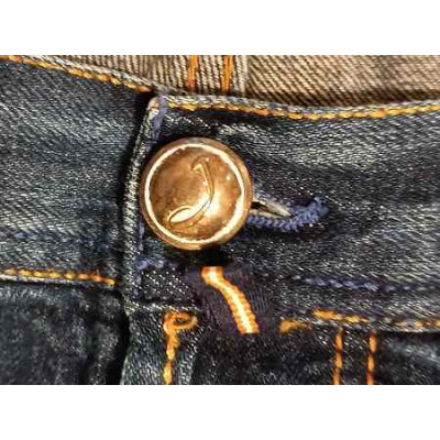 Jacob Cohën - Blue jeans da uomo in cotone gamba dritta - bju005 - Italianfashionglam