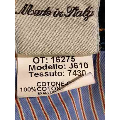 Jacob Cohën - Blue jeans da uomo in cotone gamba dritta - bju005 - Italianfashionglam