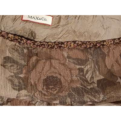 Max&Co. - Gonna svasata in pura seta a fantasia floreale - gne074 - Italianfashionglam