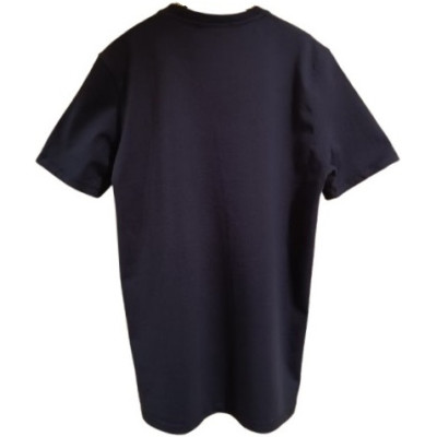 Moschino - T- shirt da donna in tessuto di cotone blu scuro - bls017 - Italianfashionglam