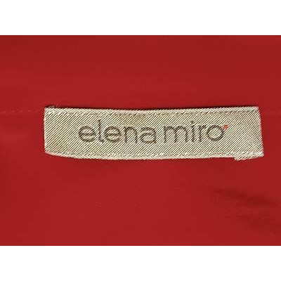 Elena Mirò - Blusa in pura seta rossa bottoni madreperla - bls013 - Italianfashionglam