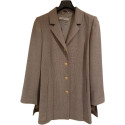 Marina Rinaldi - Giacca da donna in fresco di lana grigio - gid002 - Italianfashionglam