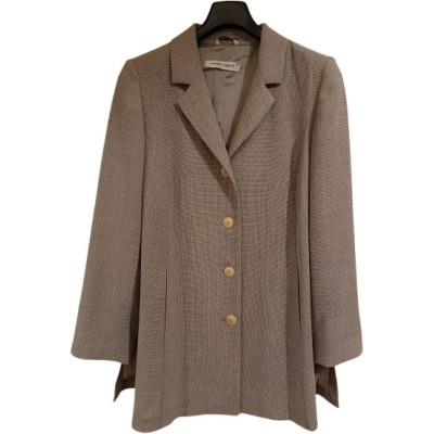Marina Rinaldi - Giacca da donna in fresco di lana grigio - gid002 - Italianfashionglam