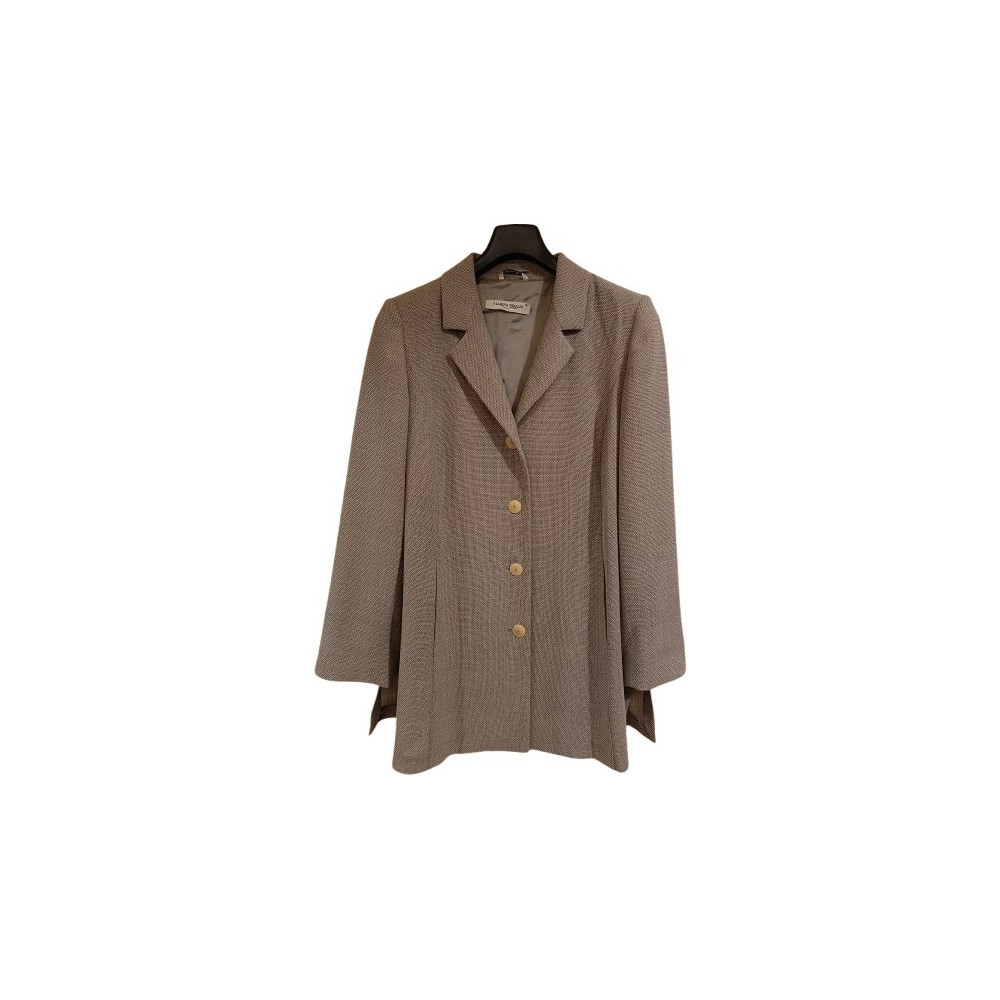 Marina Rinaldi - Giacca da donna in fresco di lana grigio - gid002 - Italianfashionglam Marina Rinaldi - Giacca da donna in fresco di lana grigio - gid002 - Italianfashionglam