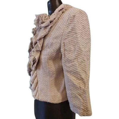 Biancoghiaccio - Giacca da donna in tricot di colore cipria - gid017 - Italianfashionglam