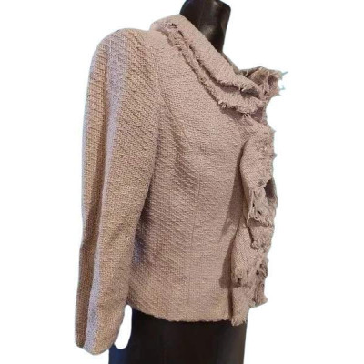 Biancoghiaccio - Giacca da donna in tricot di colore cipria - gid017 - Italianfashionglam
