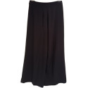 Moschino - Pantalone da donna palazzo in acetato nero - pnd082 - Italianfashionglam