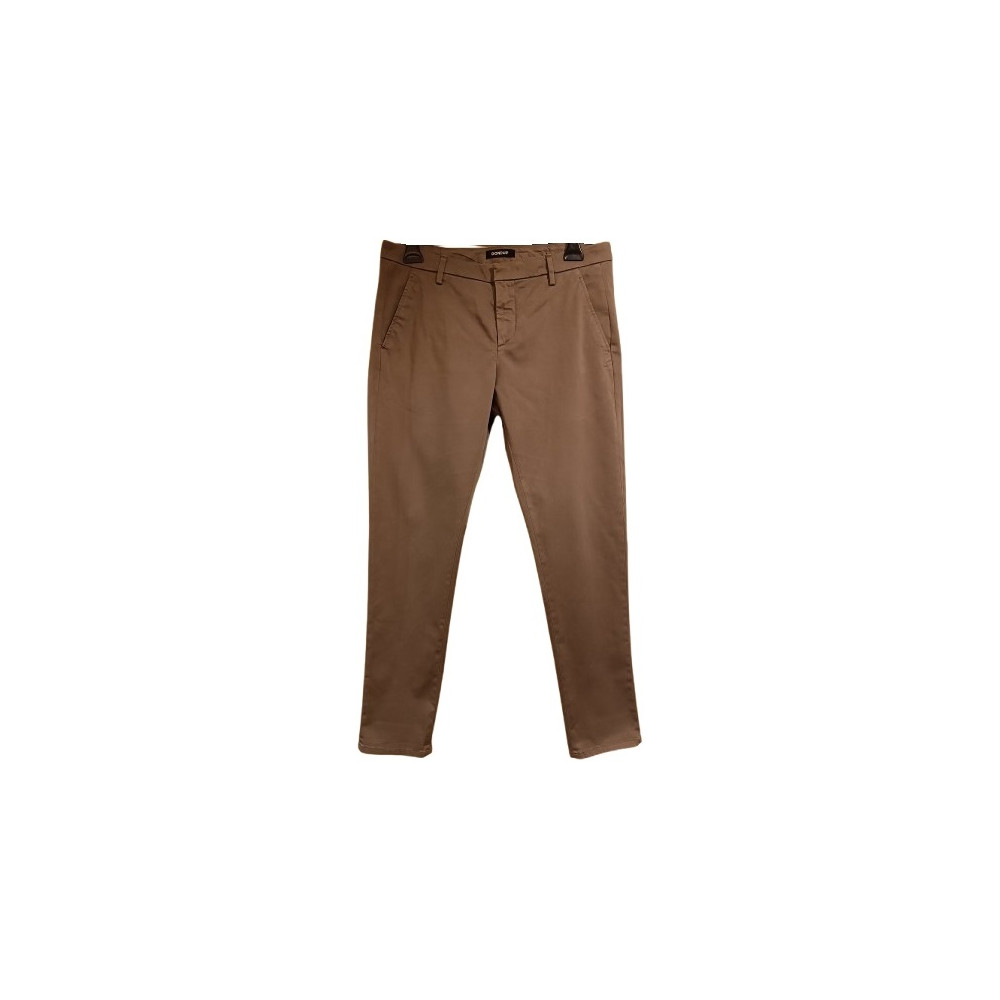 Dondup - Pantalone slim da uomo in cotone beige - puo084 - Italianfashionglam Dondup - Pantalone slim da uomo in cotone beige - puo084 - Italianfashionglam