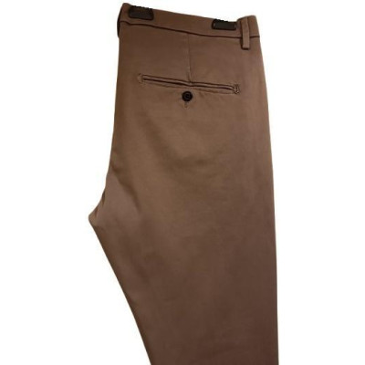 Dondup - Pantalone slim da uomo in cotone beige - puo084 - Italianfashionglam