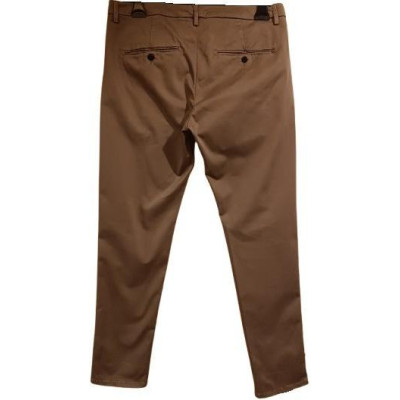 Dondup - Pantalone slim da uomo in cotone beige - puo084 - Italianfashionglam