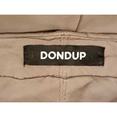 Dondup - Pantalone slim da uomo in cotone beige - puo084 - Italianfashionglam