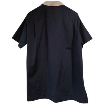 Fay - Camicia da donna in misto cotone di color blu scuro - ccd013 - Italianfashionglam